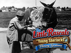 Title card from the Our Gang / The Little Rascals movie Young Sherlocks.