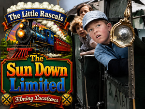 Title card from the Our Gang / The Little Rascals movie The Sun Down Limited.